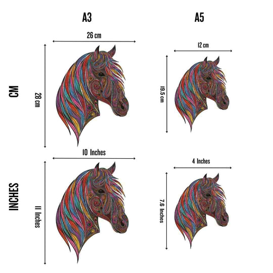 Puzzle Craft-Hub: Color Horse