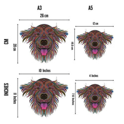 Puzzle Craft-Hub: Smiling dog