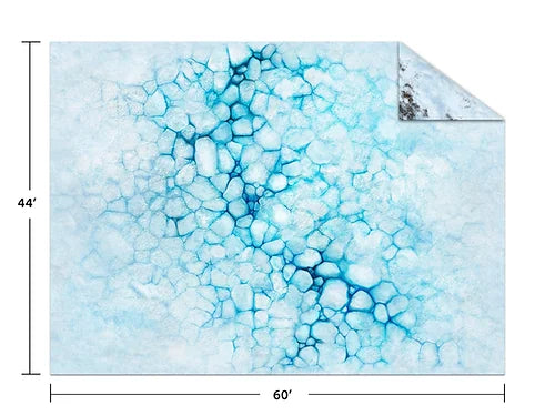 Gamemat Monster: 22" x 30" Ice/Tundra