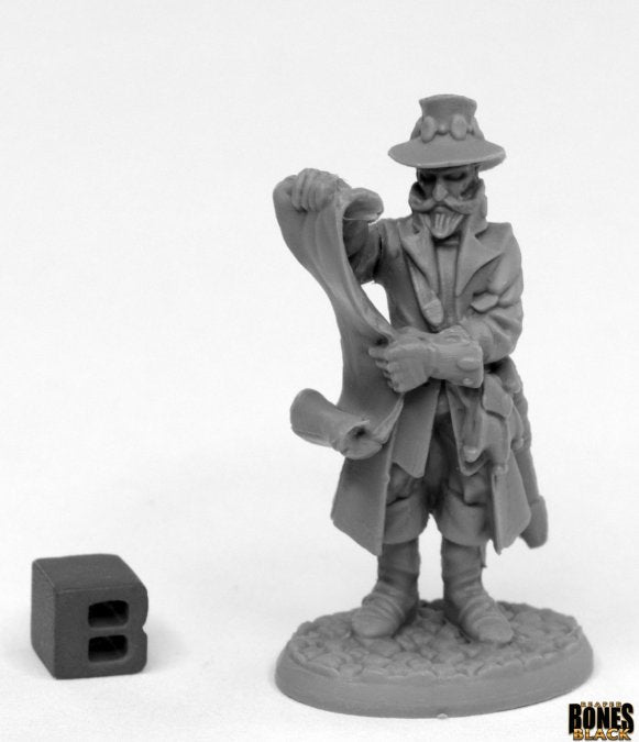 Mini Reaper Bones Black: Sheriff Drumfasser