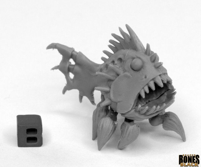 Mini Reaper Bones Black: Terror Fish
