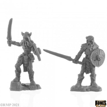 Mini Reaper Bones Black: Rune Wight Warriors (2)