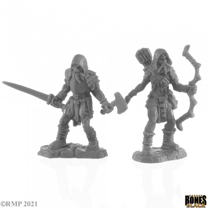 Mini Reaper Bones Black: Rune Wight Hunters (2)