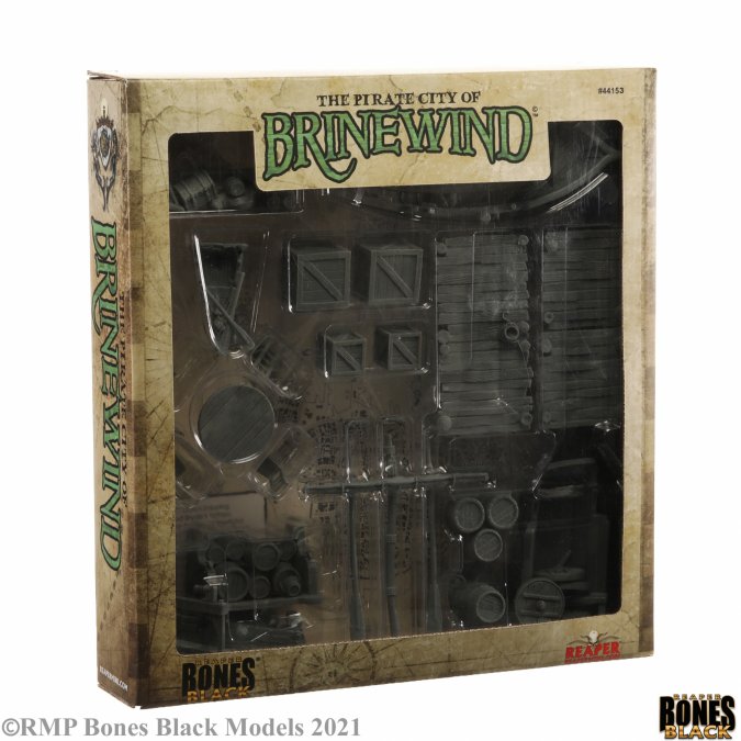 Mini Reaper Bones Black: The Pirate City of Brinewind: Boxed Set