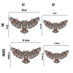 Puzzle Craft-Hub: Flying Owl