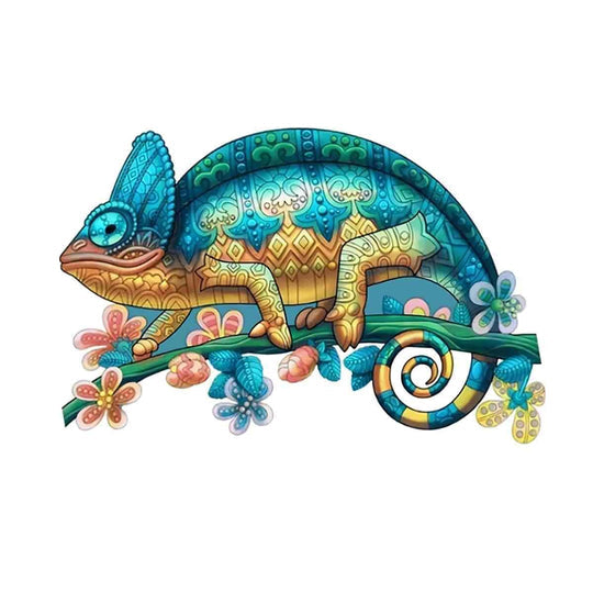 Puzzle Craft-Hub: Chameleon