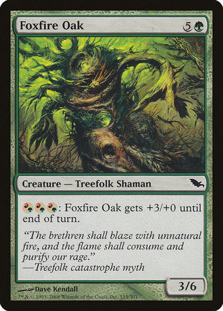 Foxfire Oak [Shadowmoor]