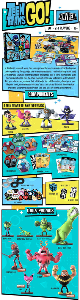 Mayhem: Teen Titans GO! Kickstarter