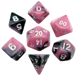 Dice Metallic Dice Co: Poly 7 Set Mini Combo