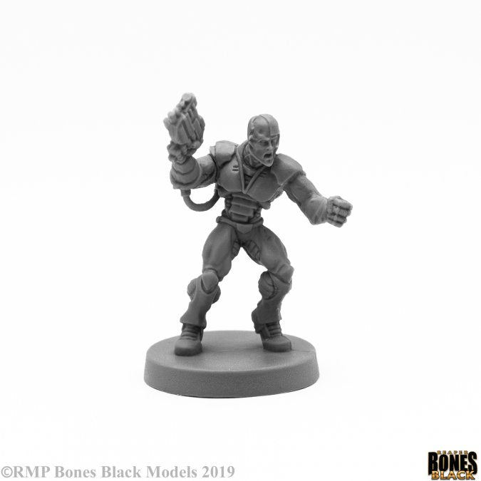 Mini Reaper Bones Chronoscape Black: Keryx Cyborg Assassin
