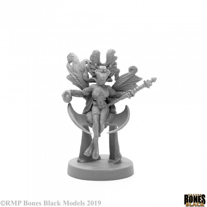 Mini Reaper Bones Chronoscape Black: Andromedan Queen