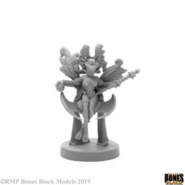 Mini Reaper Bones Chronoscape Black: Andromedan Queen