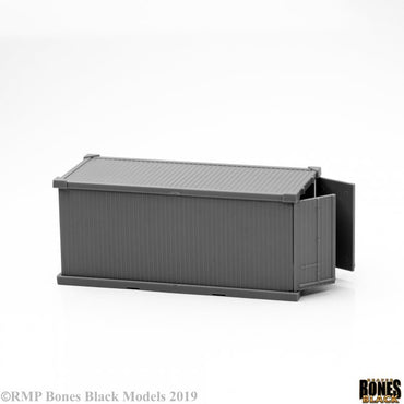 Mini Reaper Bones Chronoscape Black: 20' Shipping Container