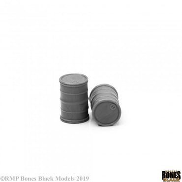 Mini Reaper Bones Chronoscape Black: Modern Barrels (2)