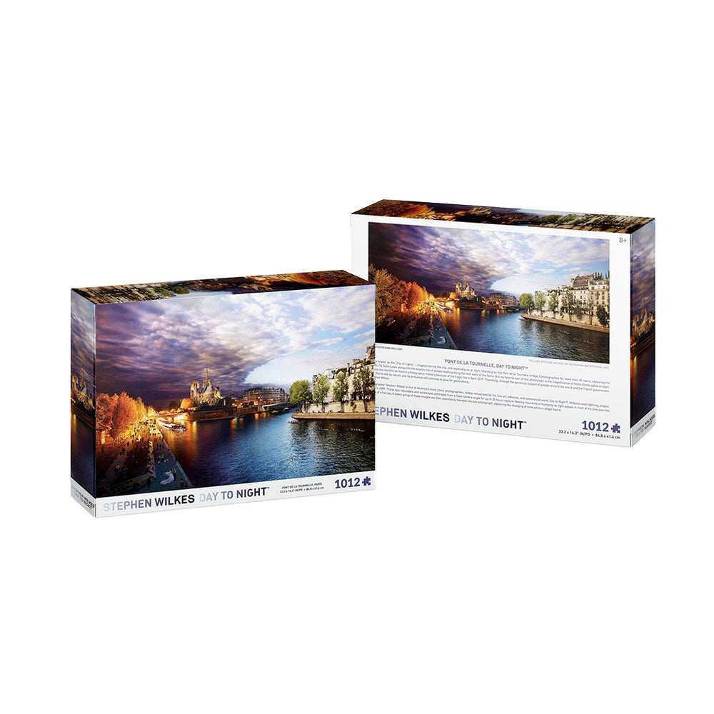 Puzzle 4D Stephen Wilkes: 1000 piece Pont de la Tournelle Paris