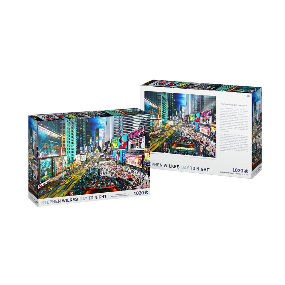 Puzzle 4D Stephen Wilkes: 1000 piece Times Square New York