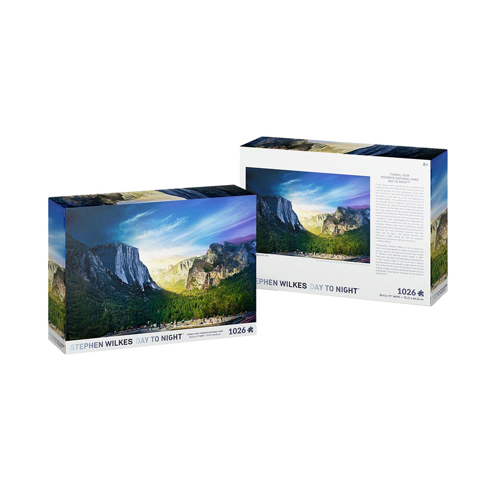 Puzzle 4D Stephen Wilkes: 1000 piece Tunnel View Yosemite National Park