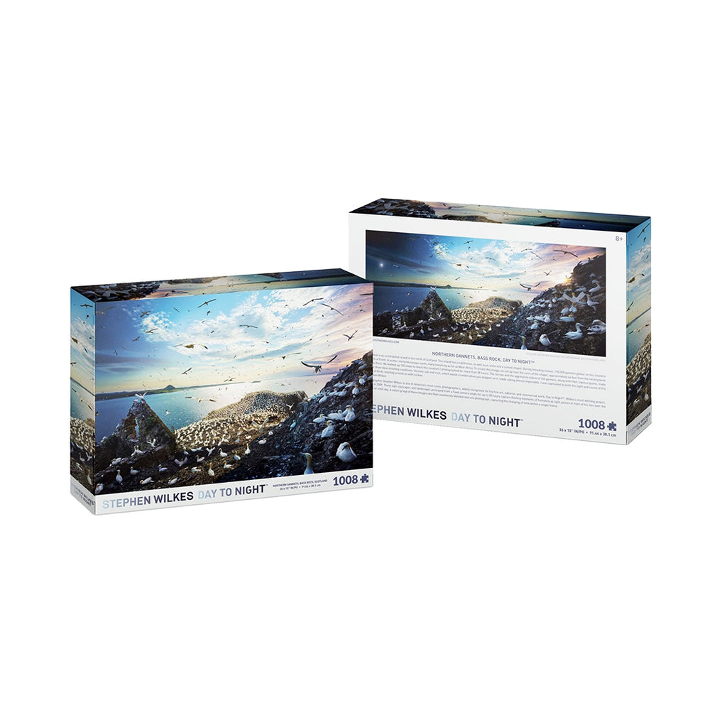 Puzzle 4D Stephen Wilkes: 1000 piece Bass Rock Scotland