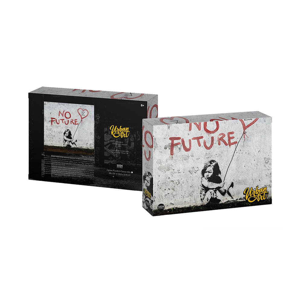 Puzzle 4D Urban Art Graffiti: 1000 piece No Future 1000 Piece