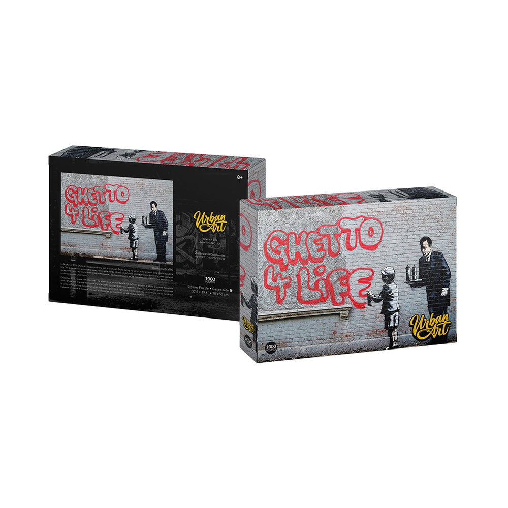 Puzzle 4D Urban Art Graffiti: 1000 piece Ghetto 4 Life 1000 Piece
