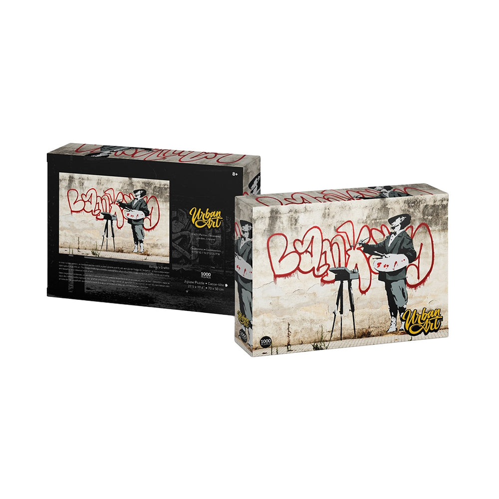 Puzzle 4D Urban Art Graffiti: 1000 piece Graffiti Painter Velasquez 1000 Piece