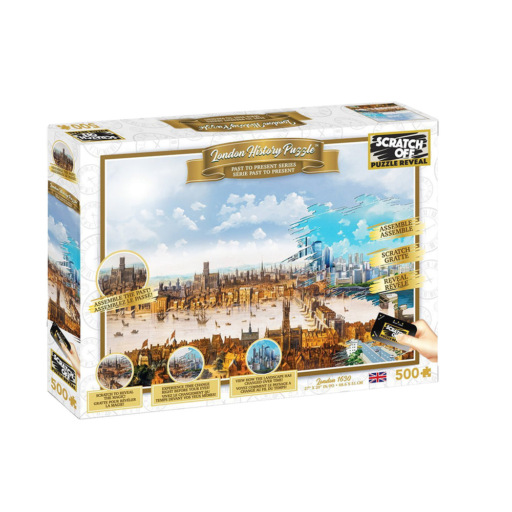 Puzzle 4D Scratch Off: 1000 Piece History London