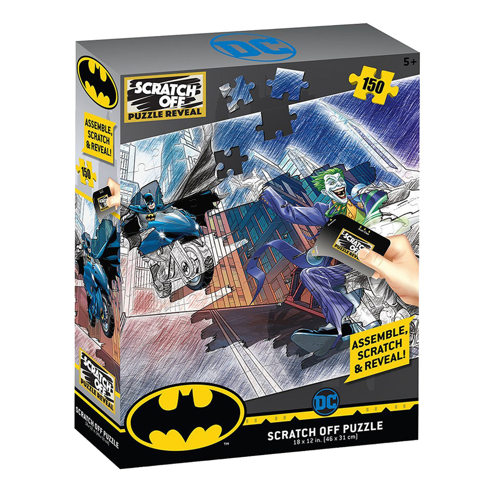 Puzzle 4D Scratch Off: 500 Piece Batman