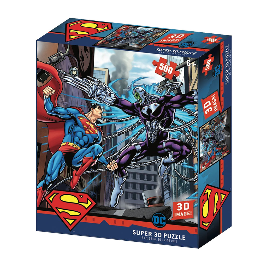 Puzzle 4D Lenticular: Superman & Electro