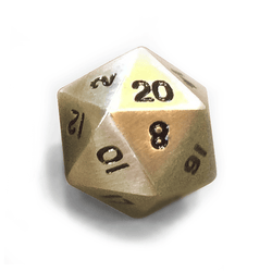 Dice Easy Roller: D20 Metal Legendary