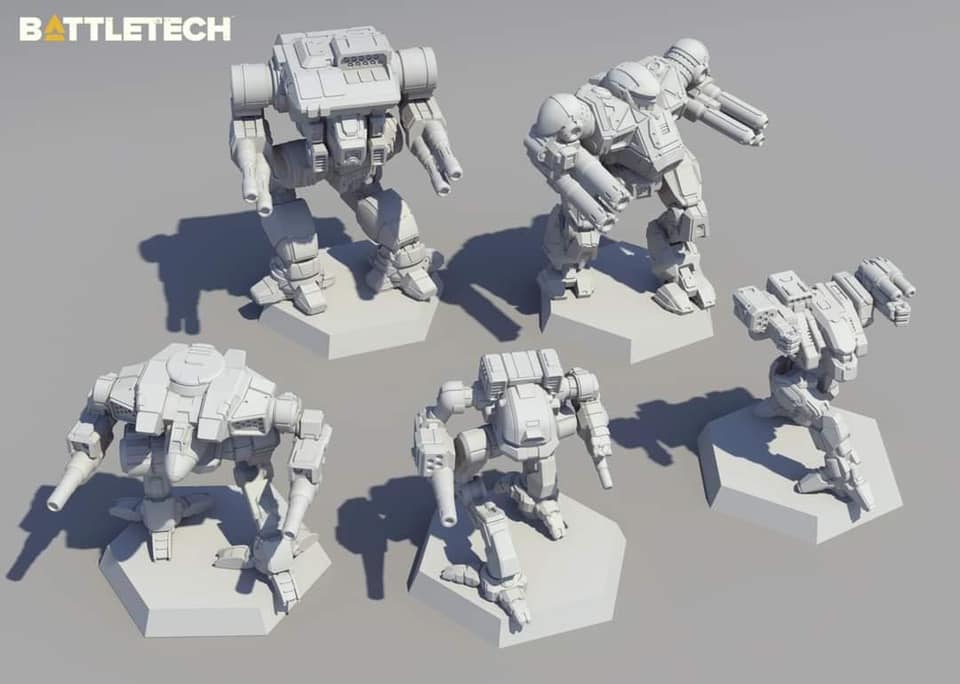 BattleTech Mini: Clan Fire Star