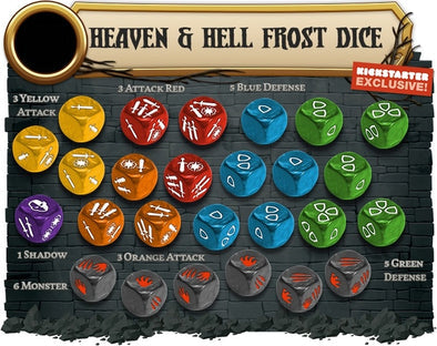 Massive Darkness 2: Dice - Hellscape and Heavenfall Frost