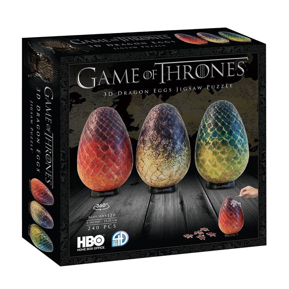 Puzzle 4D: Game of Thrones Dragon Eggs Set