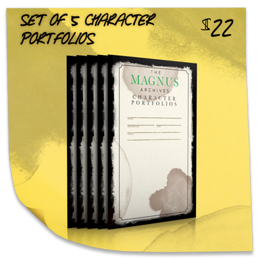 Magnus Archives: Character Portfolios