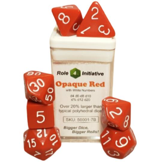Dice Role 4 Initiative: Poly 7 Set Opaque