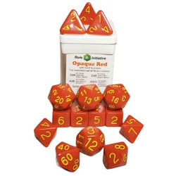 Dice Role 4 Initiative: Poly 15 Set Opaque