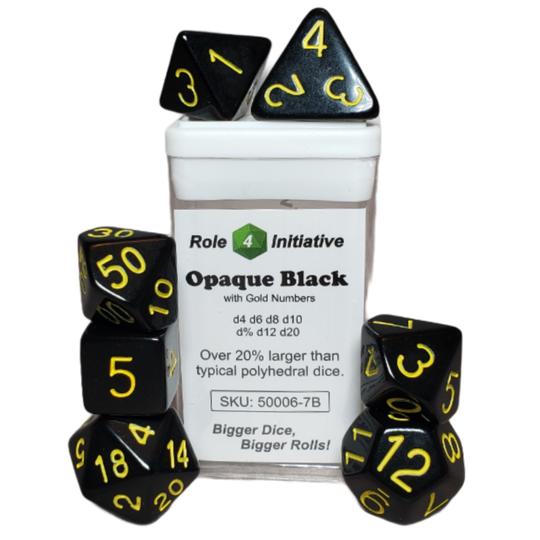 Dice Role 4 Initiative: Poly 7 Set Opaque
