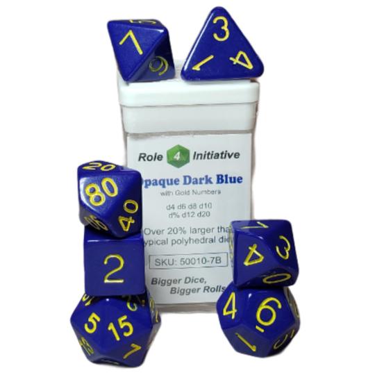Dice Role 4 Initiative: Poly 7 Set Opaque