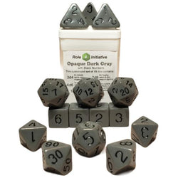 Dice Role 4 Initiative: Poly 15 Set Opaque