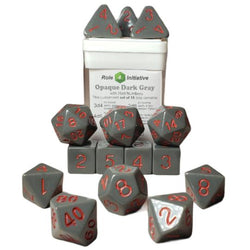 Dice Role 4 Initiative: Poly 15 Set Opaque