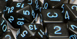 Dice Role 4 Initiative: Poly 7 Set Translucent w/ Arch'd D4
