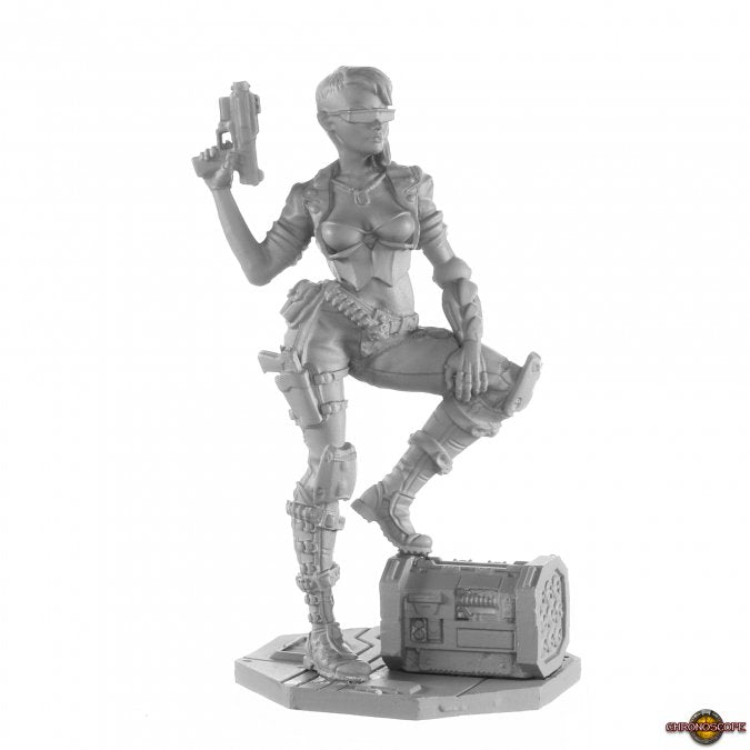 Mini Chronoscope: Scarlet, Cyberist Dustrunner (75mm)
