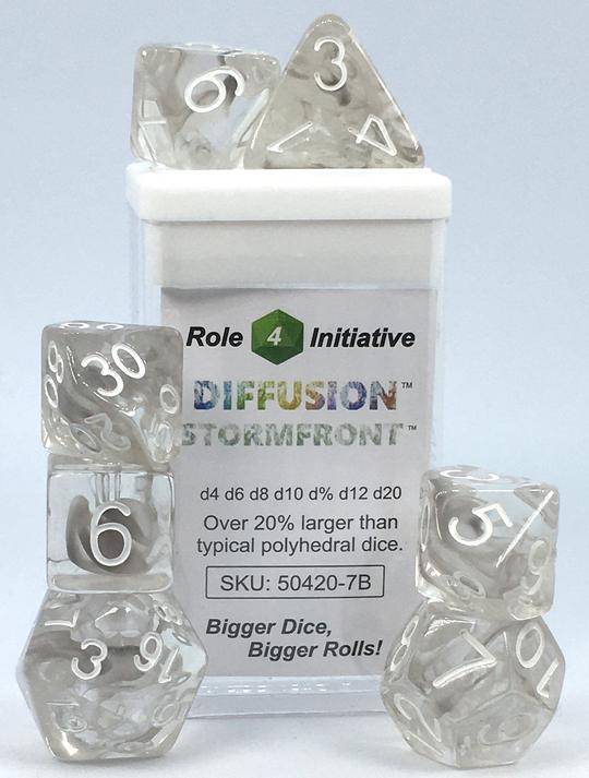 Dice Role 4 Initiative: Poly 7 Set Diffusion