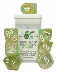 Dice Role 4 Initiative: Poly 7 Set Diffusion