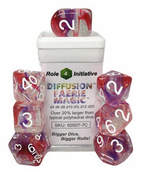Dice Role 4 Initiative: Poly 7 Set Diffusion