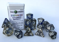 Dice Role 4 Initiative: Poly 7 Set Diffusion