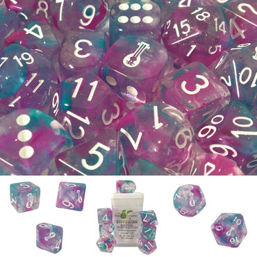 Dice Role 4 Initiative: Poly 7 Set Diffusion (Classes & Creatures Dice)