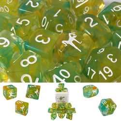 Dice Role 4 Initiative: Poly 15 Set Diffusion (Classes & Creatures Dice)