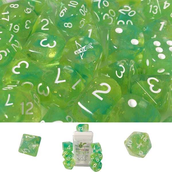 Dice Role 4 Initiative: Poly 7 Set Diffusion (Classes & Creatures Dice)