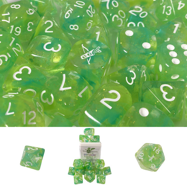 Dice Role 4 Initiative: Poly 15 Set Diffusion (Classes & Creatures Dice)