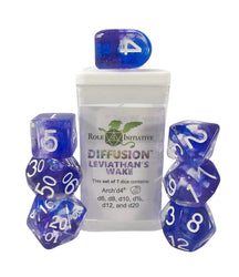 Dice Role 4 Initiative: Poly 7 Set Diffusion (Classes & Creatures Dice)